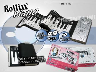 musical toy - roll up piano 